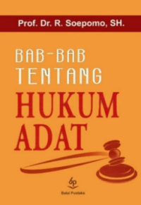 Image of BAB-BAB TENTANG HUKUM ADAT