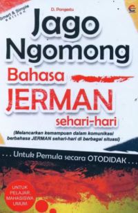 Image of Jago Ngomong Bahasa JERMAN sehari-hari