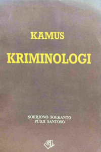 Image of KAMUS KRIMINOLOGI