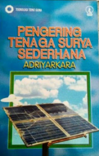 Image of PENGERING TENAGA SURYA SEDERHANA